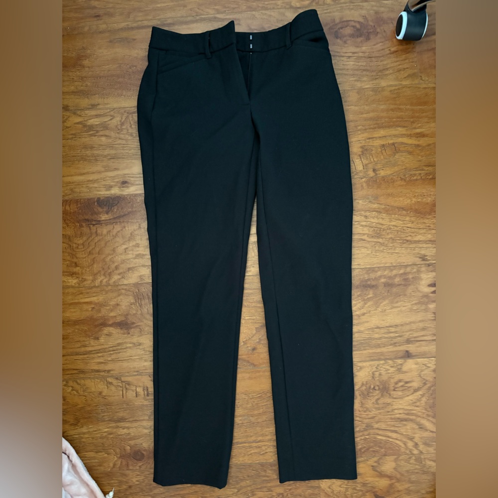 The Slim Ankle Black tailored trousers with a straight leg fit Size 00 #formalwe
